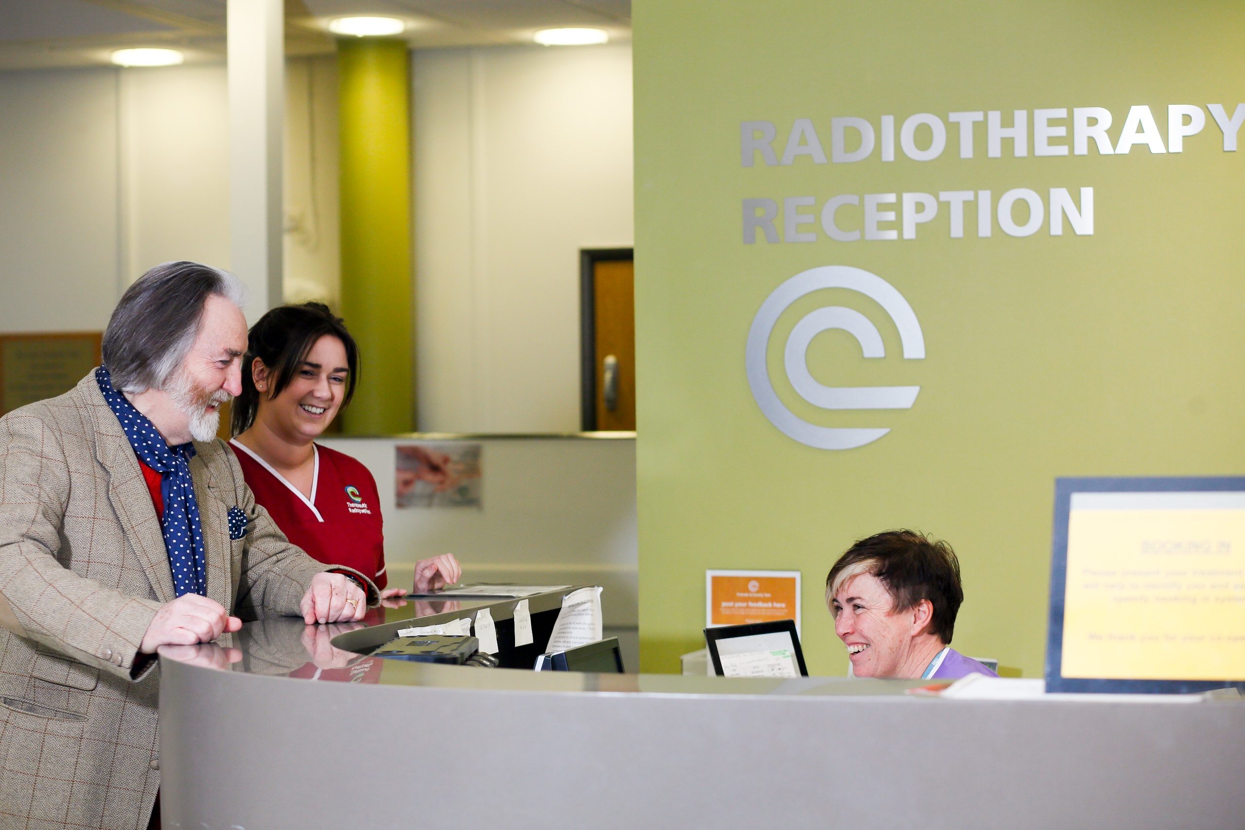 Clatterbridge Cancer Centre - Wirral radiotherapy reception.jpg