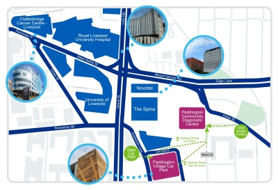 Paddington Community Diagnostics Centre Travel Map