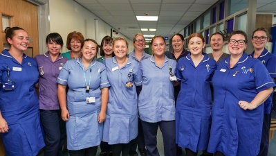 Staff in Wirral chemotherapy clinic