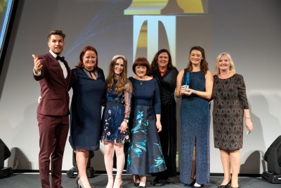 CCC Community Team celebrate their Nursing Times Award win.jpg