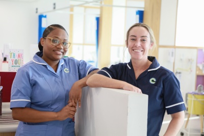 Staff in Liverpool chemotherapy clinic